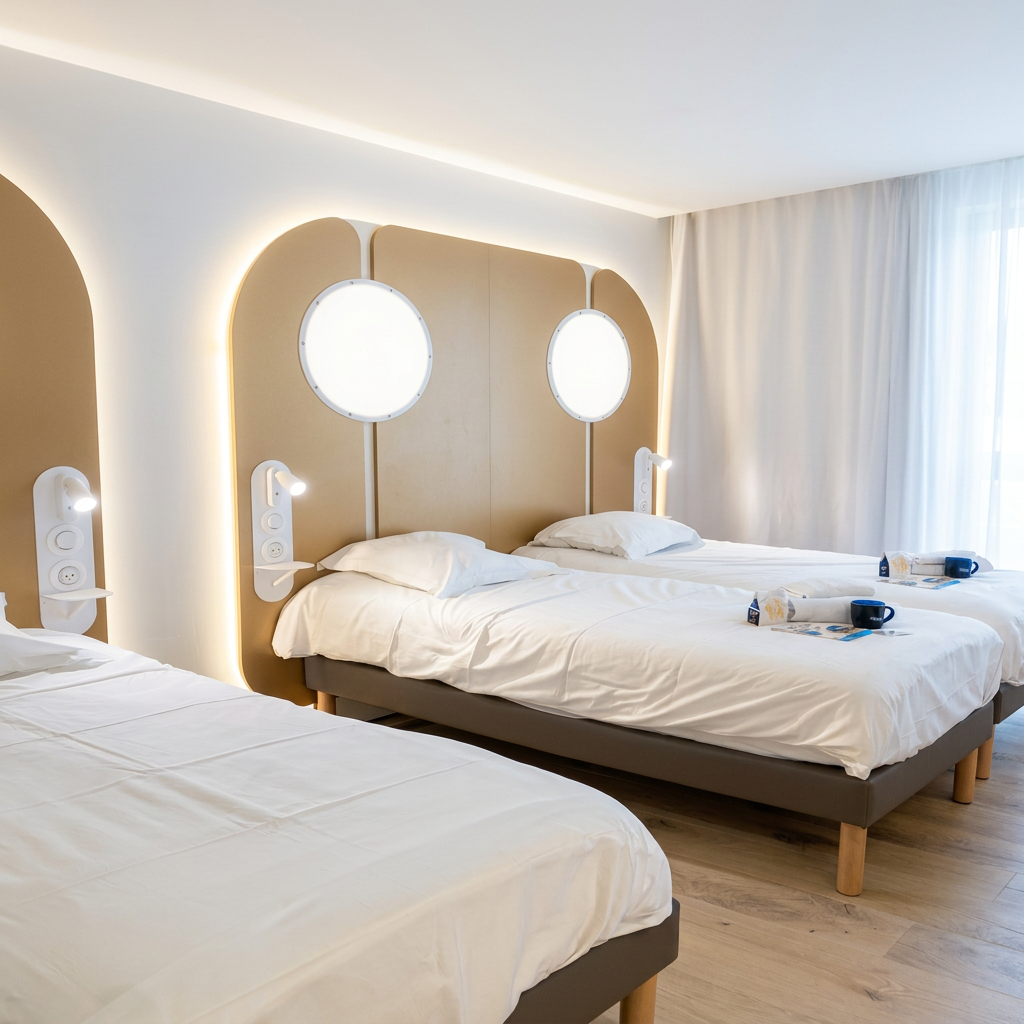 Chambre triple